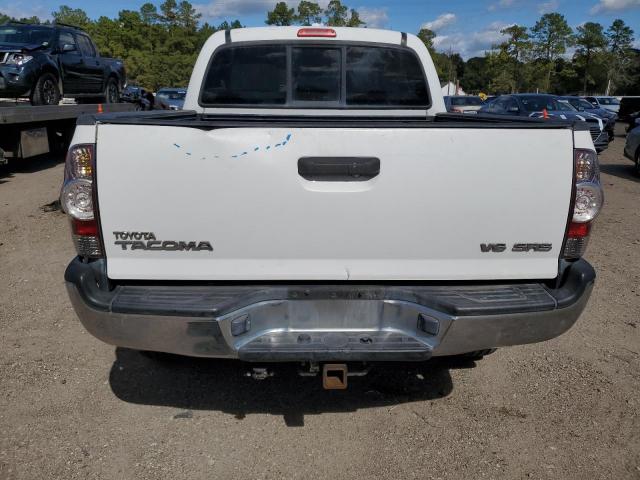 3TMLU4EN0AM050831 - 2010 TOYOTA TACOMA DOUBLE CAB WHITE photo 6