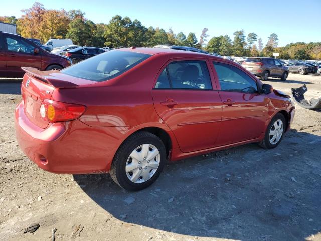 JTDBU4EEXA9118837 - 2010 TOYOTA COROLLA BASE BURGUNDY photo 3