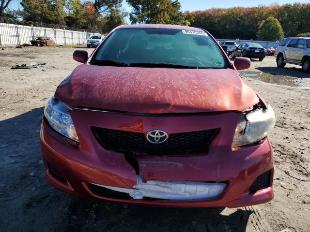 JTDBU4EEXA9118837 - 2010 TOYOTA COROLLA BASE BURGUNDY photo 5
