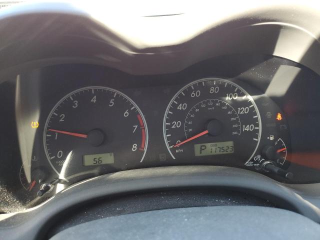 JTDBU4EEXA9118837 - 2010 TOYOTA COROLLA BASE BURGUNDY photo 9