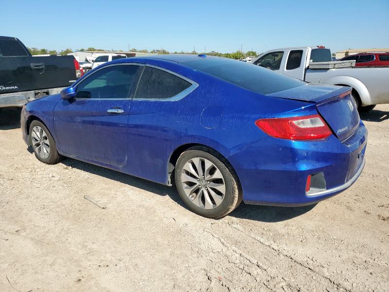 1HGCT1B82DA021723 - 2013 HONDA ACCORD EXL BLUE photo 2