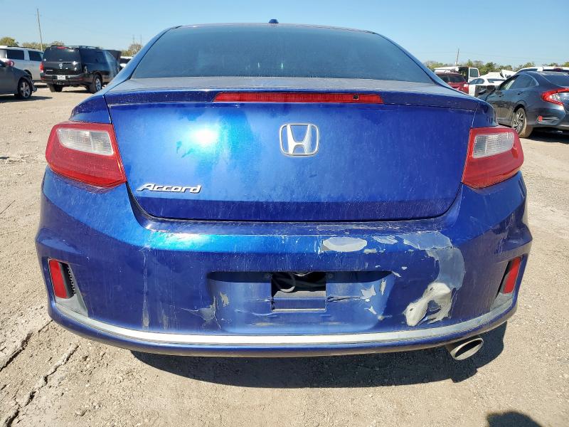 1HGCT1B82DA021723 - 2013 HONDA ACCORD EXL BLUE photo 6