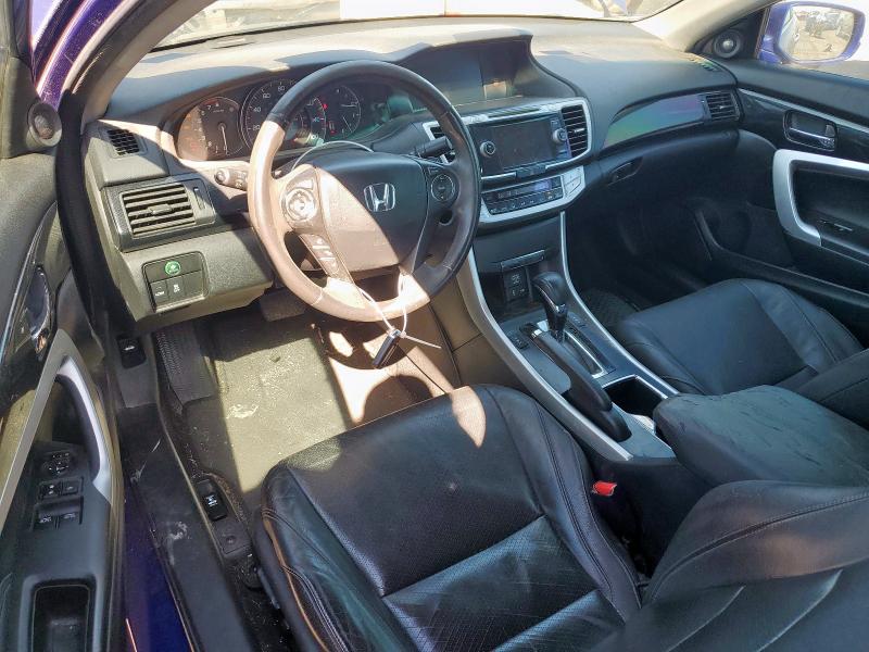 1HGCT1B82DA021723 - 2013 HONDA ACCORD EXL BLUE photo 8