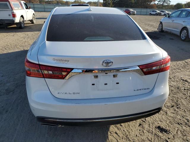 4T1BK1EB4GU237172 - 2016 TOYOTA AVALON XLE WHITE photo 6