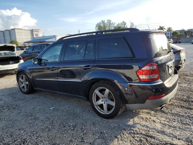 4JGBF71E97A204810 - 2007 MERCEDES-BENZ GL 450 4MATIC BLUE photo 2