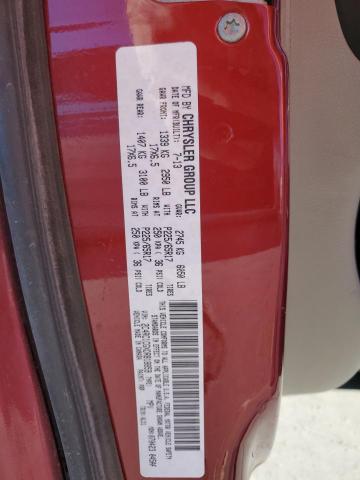 2C4RC1CGXDR818859 - 2013 CHRYSLER TOWN & COU TOURING L RED photo 13