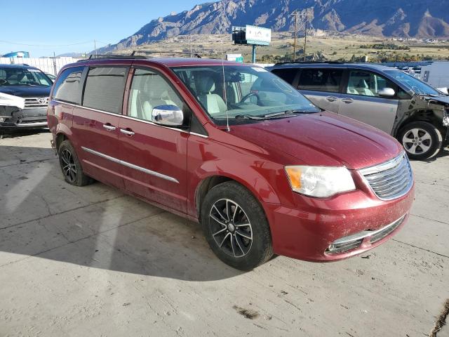 2C4RC1CGXDR818859 - 2013 CHRYSLER TOWN & COU TOURING L RED photo 4