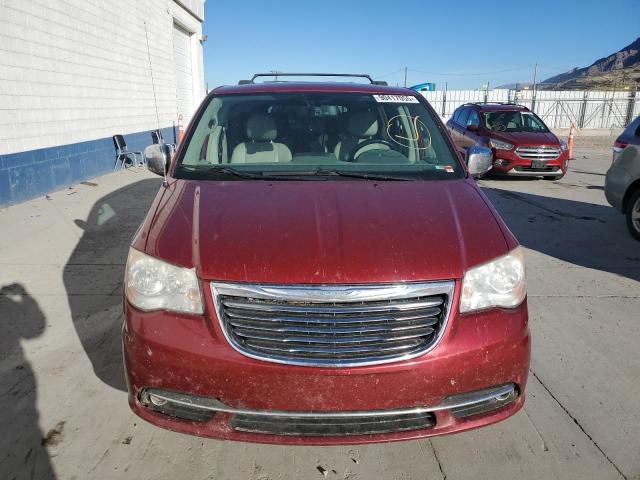 2C4RC1CGXDR818859 - 2013 CHRYSLER TOWN & COU TOURING L RED photo 5