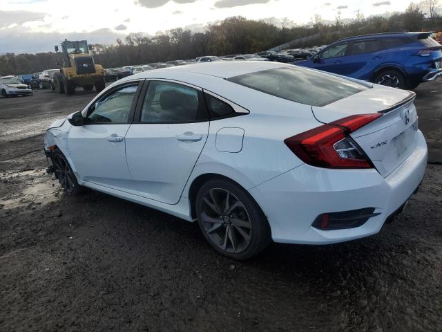 2HGFC2F87KH544439 - 2019 HONDA CIVIC SPORT Blanc photo 2