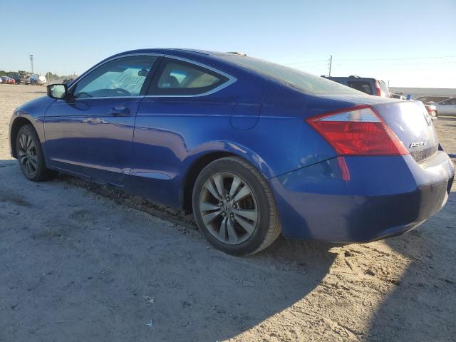 1HGCS12789A002241 - 2009 HONDA ACCORD EX BLUE photo 2