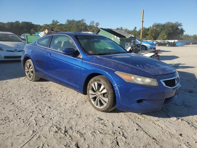1HGCS12789A002241 - 2009 HONDA ACCORD EX BLUE photo 4