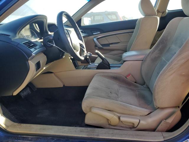 1HGCS12789A002241 - 2009 HONDA ACCORD EX BLUE photo 7