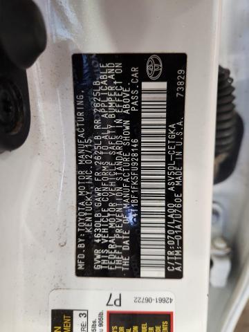 4T1BF1FK5FU928146 - 2015 TOYOTA CAMRY LE WHITE photo 12