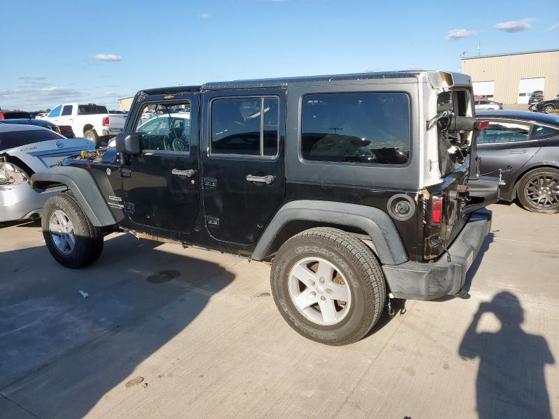 1C4BJWDG5JL896067 - 2018 JEEP WRANGLER U SPORT BLACK photo 2