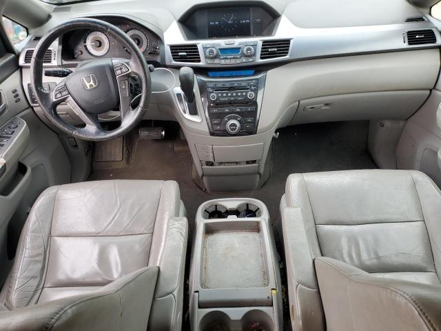 5FNRL5H97BB037842 - 2011 HONDA ODYSSEY TOURING CHARCOAL photo 8