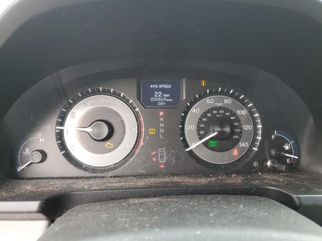 5FNRL5H97BB037842 - 2011 HONDA ODYSSEY TOURING CHARCOAL photo 9