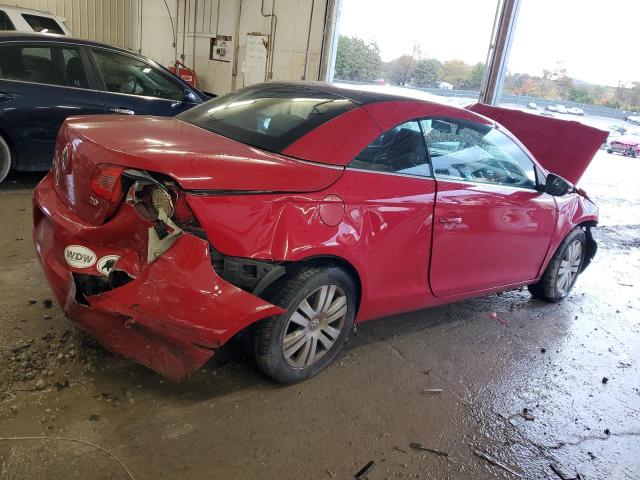 WVWBA71F19V006990 - 2009 VOLKSWAGEN EOS TURBO RED photo 3