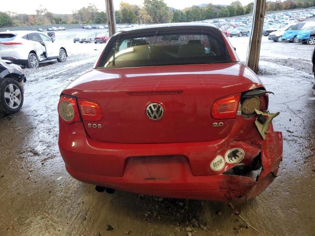 WVWBA71F19V006990 - 2009 VOLKSWAGEN EOS TURBO RED photo 6