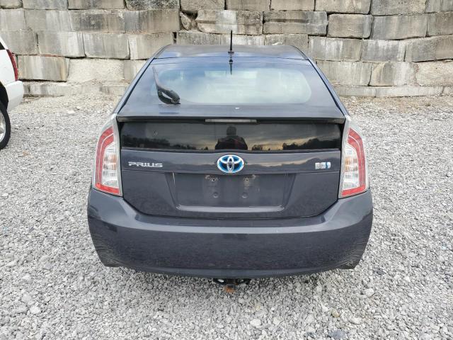 JTDKN3DU9C1545024 - 2012 TOYOTA PRIUS CHARCOAL photo 6