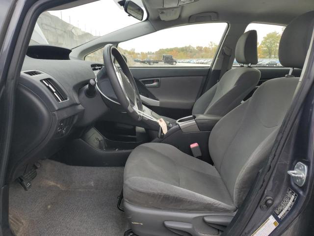 JTDKN3DU9C1545024 - 2012 TOYOTA PRIUS CHARCOAL photo 7