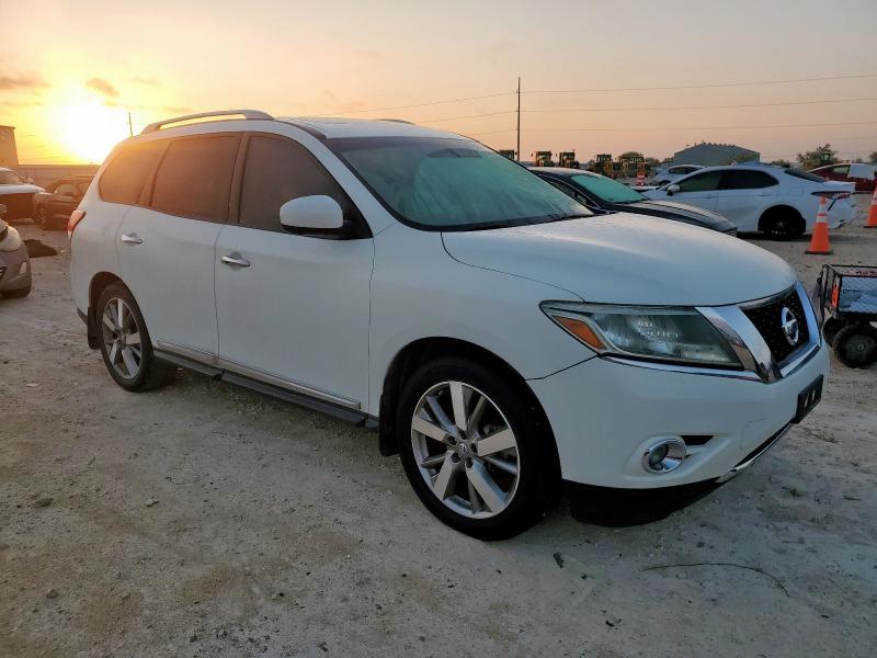 5N1AR2MN9EC729000 - 2014 NISSAN PATHFINDER S თეთრი ფოტო 4