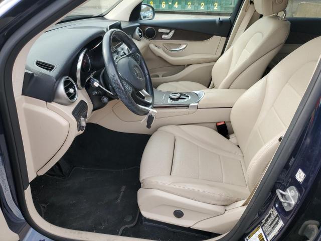 WDC0G4KB3KF669519 - 2019 MERCEDES-BENZ GLC 300 4MATIC BLUE photo 7