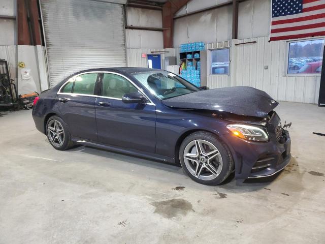55SWF8EB3LU328129 - 2020 MERCEDES-BENZ C 300 4MATIC BLUE photo 4