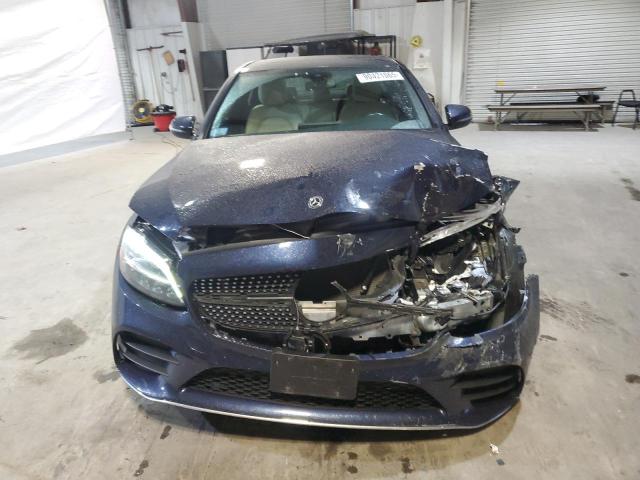 55SWF8EB3LU328129 - 2020 MERCEDES-BENZ C 300 4MATIC BLUE photo 5