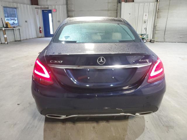55SWF8EB3LU328129 - 2020 MERCEDES-BENZ C 300 4MATIC BLUE photo 6