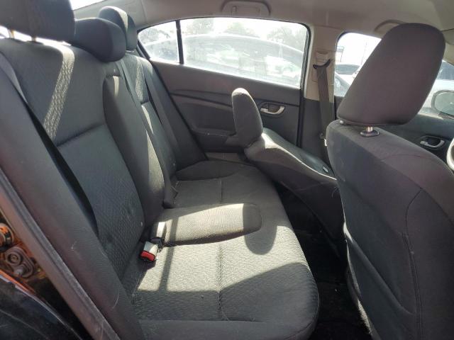 19XFB2F50FE080919 - 2015 HONDA CIVIC LX BLACK photo 10