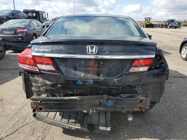 19XFB2F50FE080919 - 2015 HONDA CIVIC LX BLACK photo 6