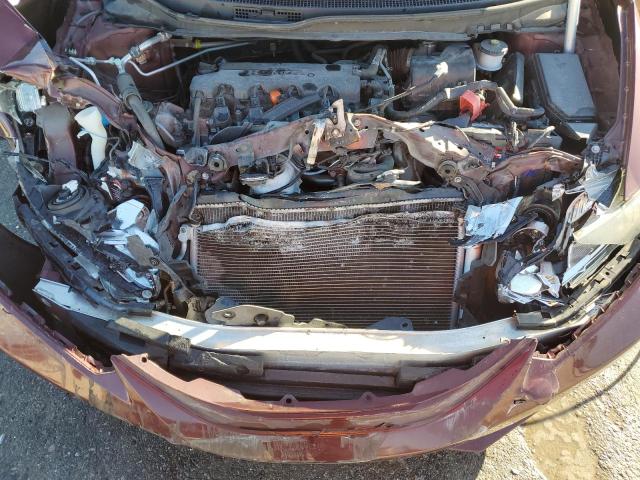 19XFB2F88FE089801 - 2015 HONDA CIVIC EX BURGUNDY photo 11