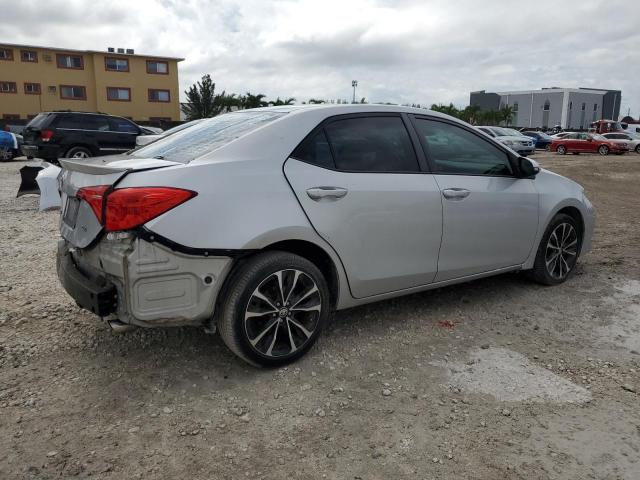 5YFBURHE7KP930603 - 2019 TOYOTA COROLLA L 银色 照片 3