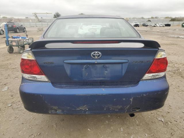 4T1BE32K95U010533 - 2005 TOYOTA CAMRY LE BLUE photo 6