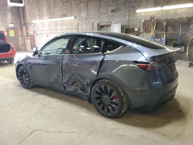 7SAYGDEF0NF309935 - 2022 TESLA MODEL Y ნაცრისფერი ფოტო 2