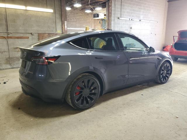 7SAYGDEF0NF309935 - 2022 TESLA MODEL Y ნაცრისფერი ფოტო 3