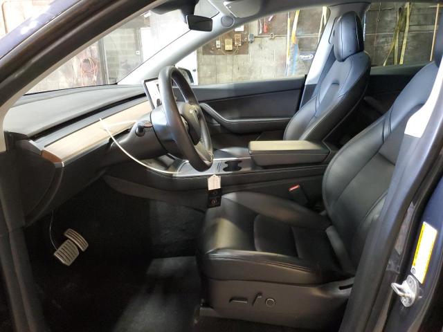 7SAYGDEF0NF309935 - 2022 TESLA MODEL Y ნაცრისფერი ფოტო 7
