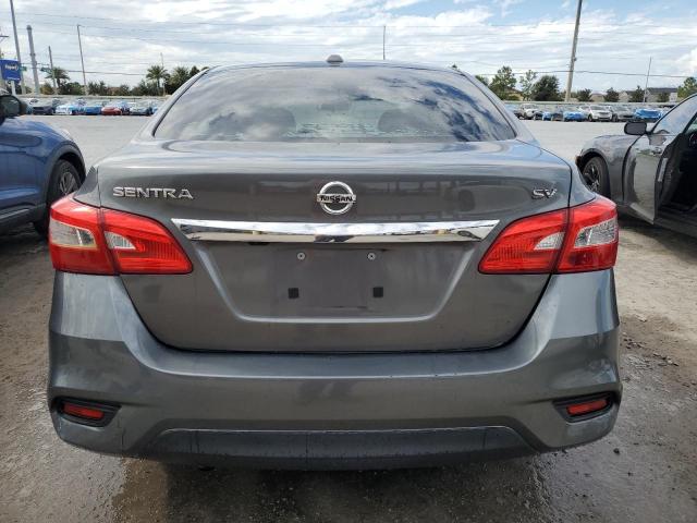 3N1AB7AP3KY237208 - 2019 NISSAN SENTRA S ნაცრისფერი ფოტო 6