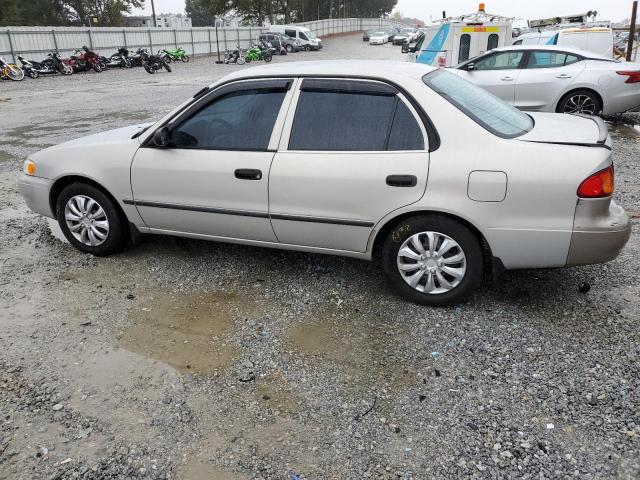 1NXBR12EXYZ396578 - 2000 TOYOTA COROLLA VE SILVER photo 2