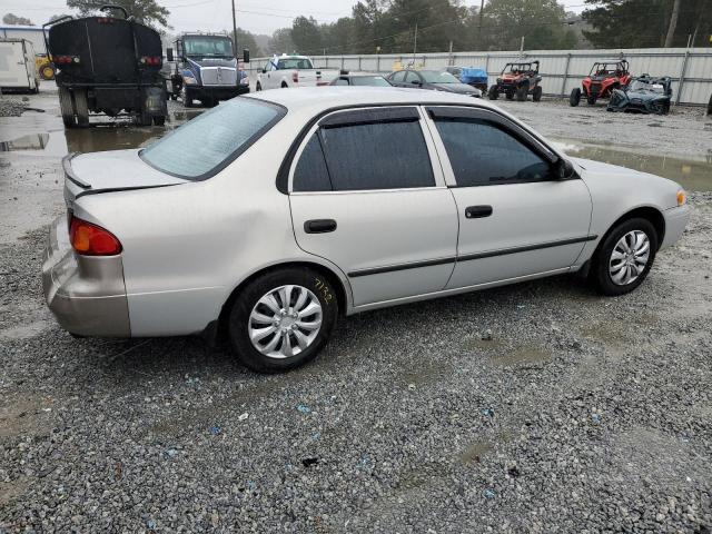 1NXBR12EXYZ396578 - 2000 TOYOTA COROLLA VE SILVER photo 3