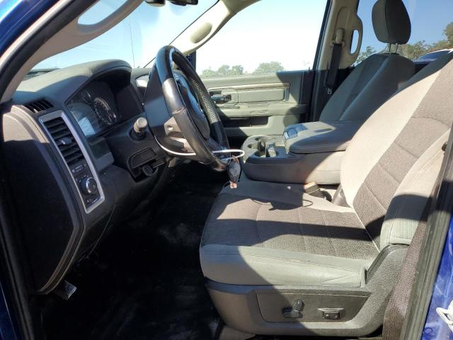 1C6RR6TT2KS689253 - 2019 RAM 1500 CLASS SLT BLUE photo 7