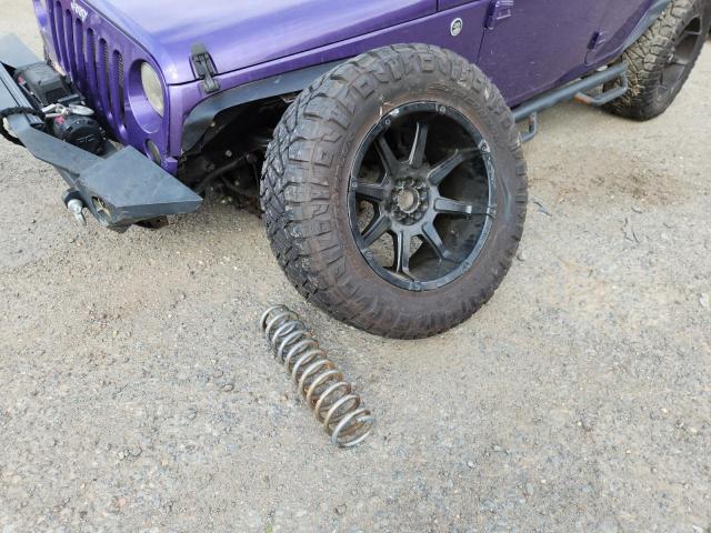 1C4BJWDG3HL671432 - 2017 JEEP WRANGLER U SPORT PURPLE photo 12
