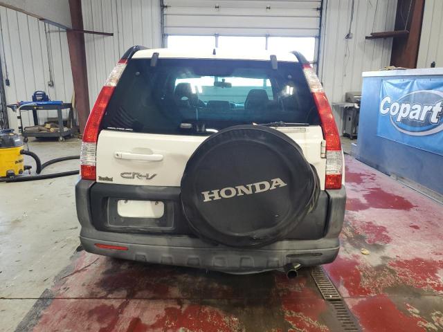 SHSRD788X6U404828 - 2006 HONDA CR-V EX WHITE photo 6