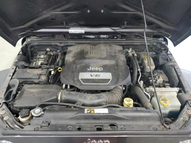 1C4HJWDG1GL343581 - 2016 JEEP WRANGLER U SPORT 石墨色 照片 12