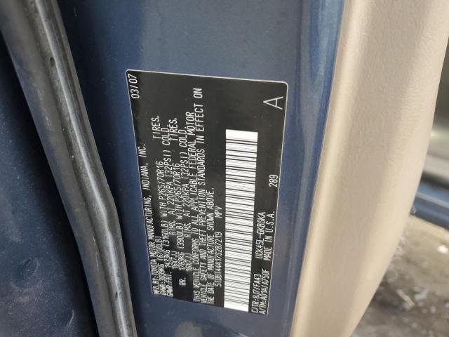 5TDBT44A17S287219 - 2007 TOYOTA SEQUOIA SR5 蓝色 照片 13