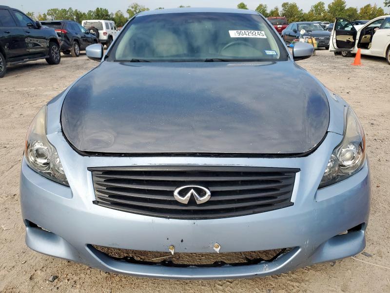 JNKCV66E59M722878 - 2009 INFINITI G37 BASE BLUE photo 5