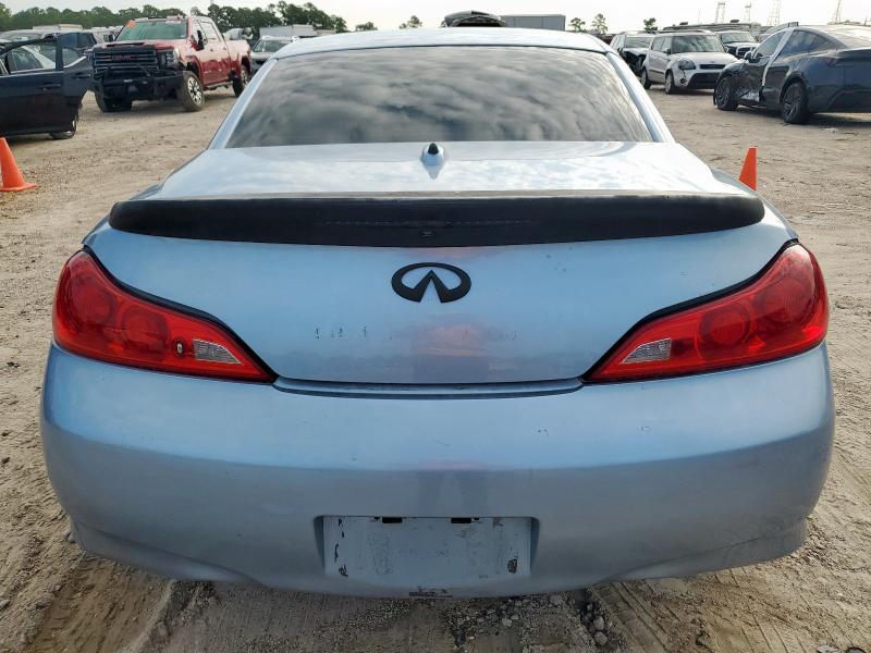 JNKCV66E59M722878 - 2009 INFINITI G37 BASE BLUE photo 6