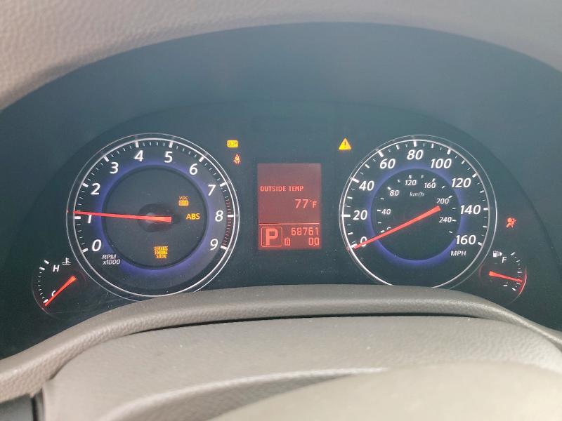 JNKCV66E59M722878 - 2009 INFINITI G37 BASE BLUE photo 9