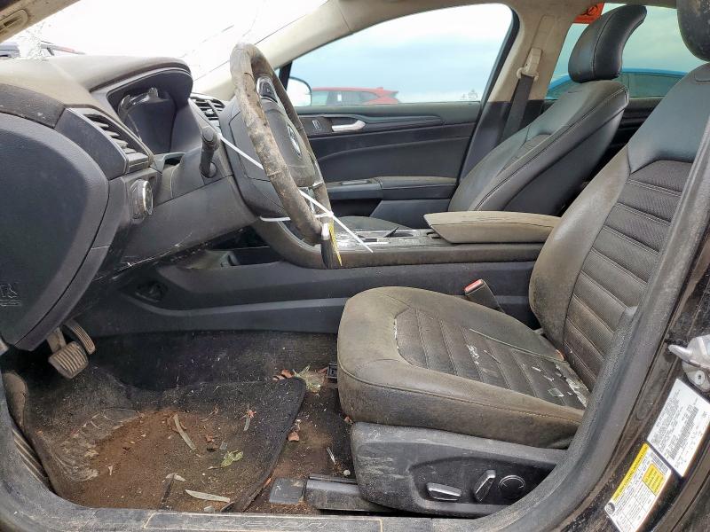 3FA6P0LU3JR116997 - 2018 FORD FUSION SE HYBRID შავი ფოტო 7