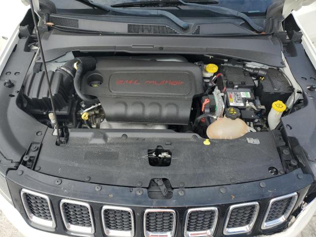 3C4NJCCB0JT351271 - 2018 JEEP COMPASS LIMITED თეთრი ფოტო 12